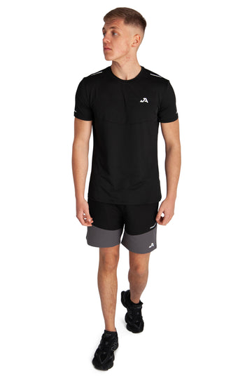 Zenith Shorts - Grey/Black
