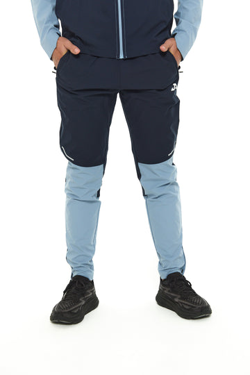 Zenith Pants - Baby Blue/Navy