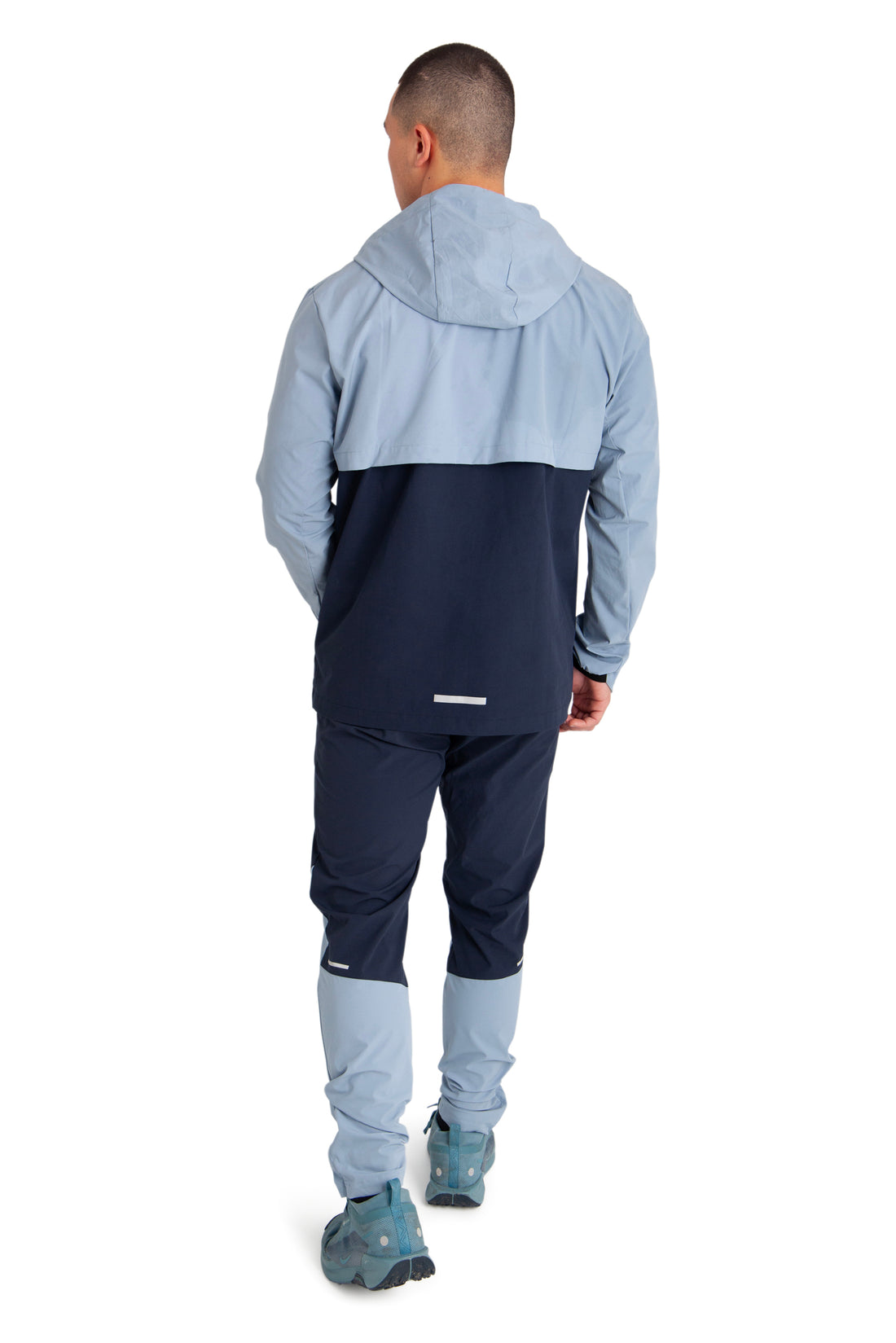 Zenith Jacket - Baby Blue/Navy