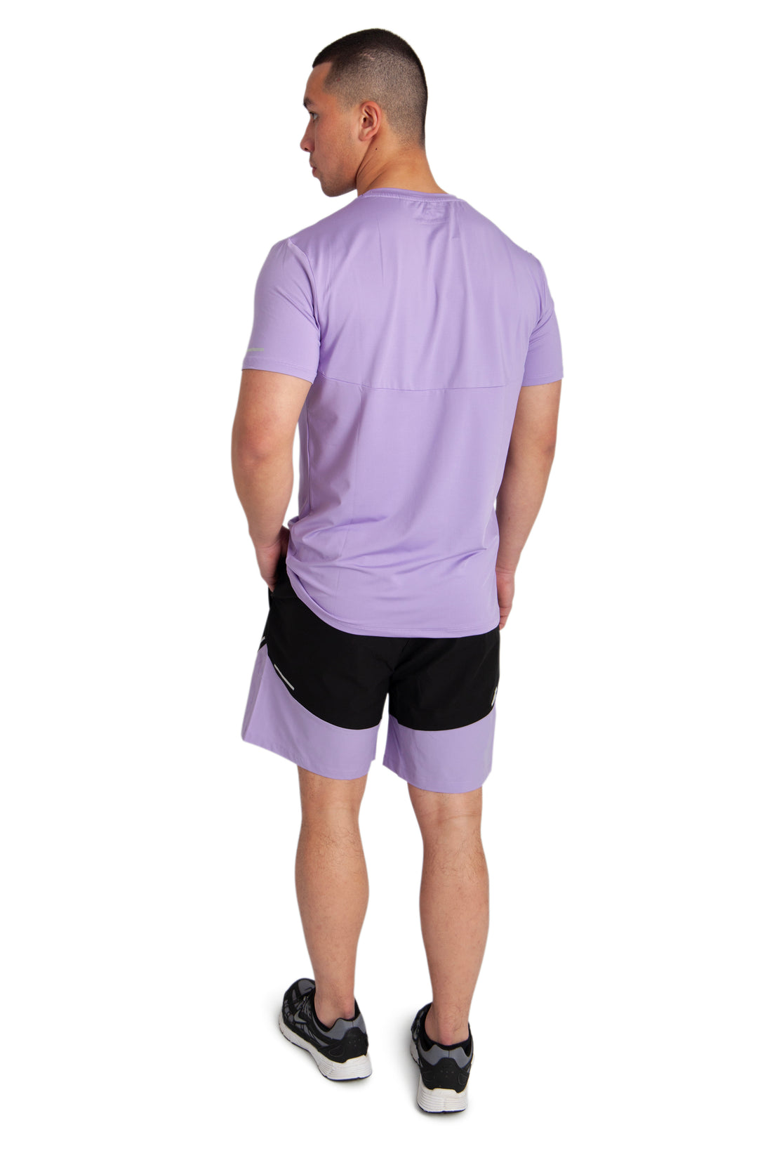 Zenith Shorts - Lilac/Black